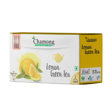 Organic Lemon Green Tea - 50 Regular Tea Bags