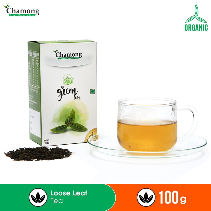 Organic Green Whole Leaf Tea 100g