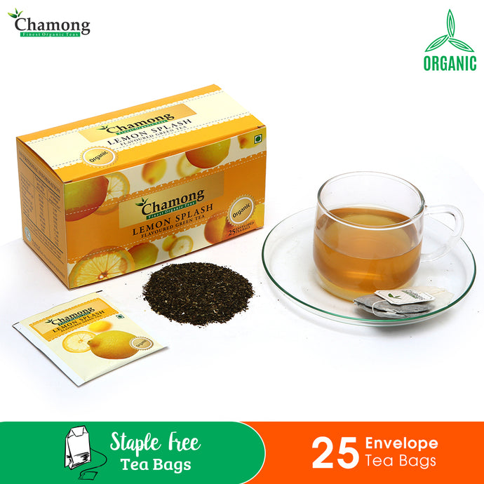 Organic Lemon Splash - 25 Envelope Tea Bags