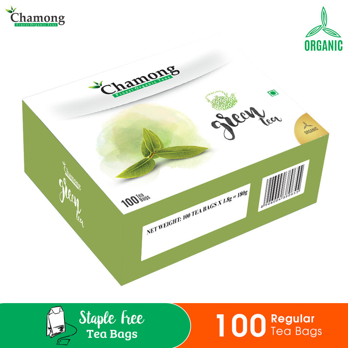 Organic Green Tea - 100 Regular Bags