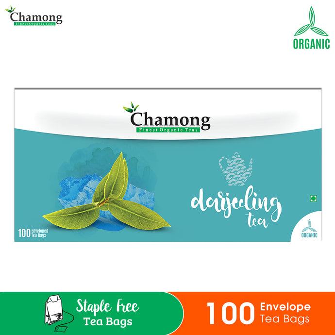 Organic Darjeeling Tea - 100 Envelope Tea Bags