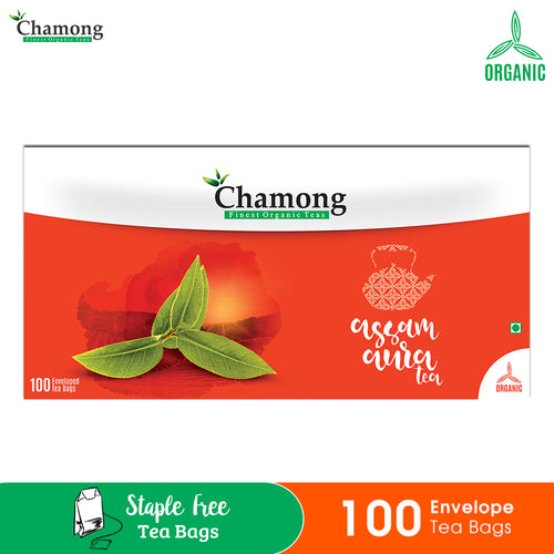 Organic Assam Aura Tea - 100  Envelope Tea Bags