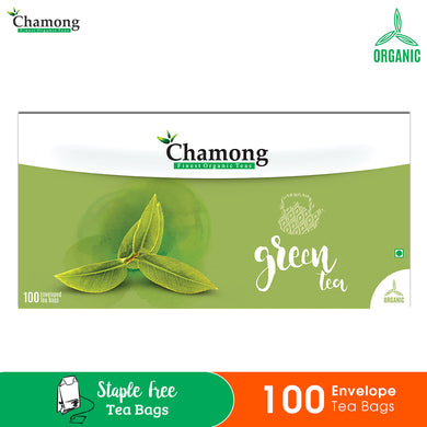 Organic Green Tea - 100 Envelope Tea Bags