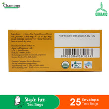 Organic Lemon Splash - 25 Envelope Tea Bags