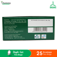 Organic Mint Cool Tea - 25 Envelope Tea Bags