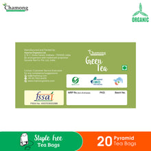 Organic Green Tea - 20 Pyramid Tea Bag