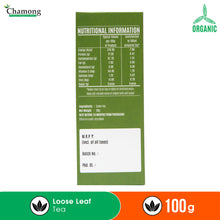 Organic Green Whole Leaf Tea 100g