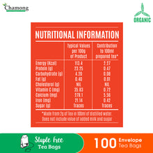 Organic Assam Aura Tea - 100  Envelope Tea Bags