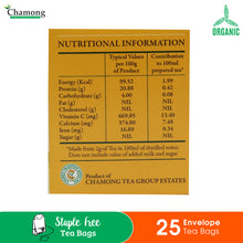 Organic Lemon Splash - 25 Envelope Tea Bags