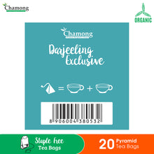 Organic Darjeeling Exclusive Tea - 20 Pyramid Tea Bag
