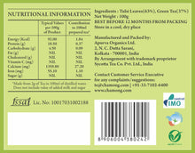 Organic Tulsi Green Tea in Metal Caddy